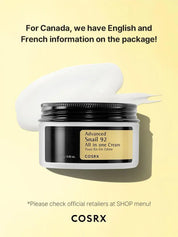 COSRX Advance Snail 92 All in One Cream 100g