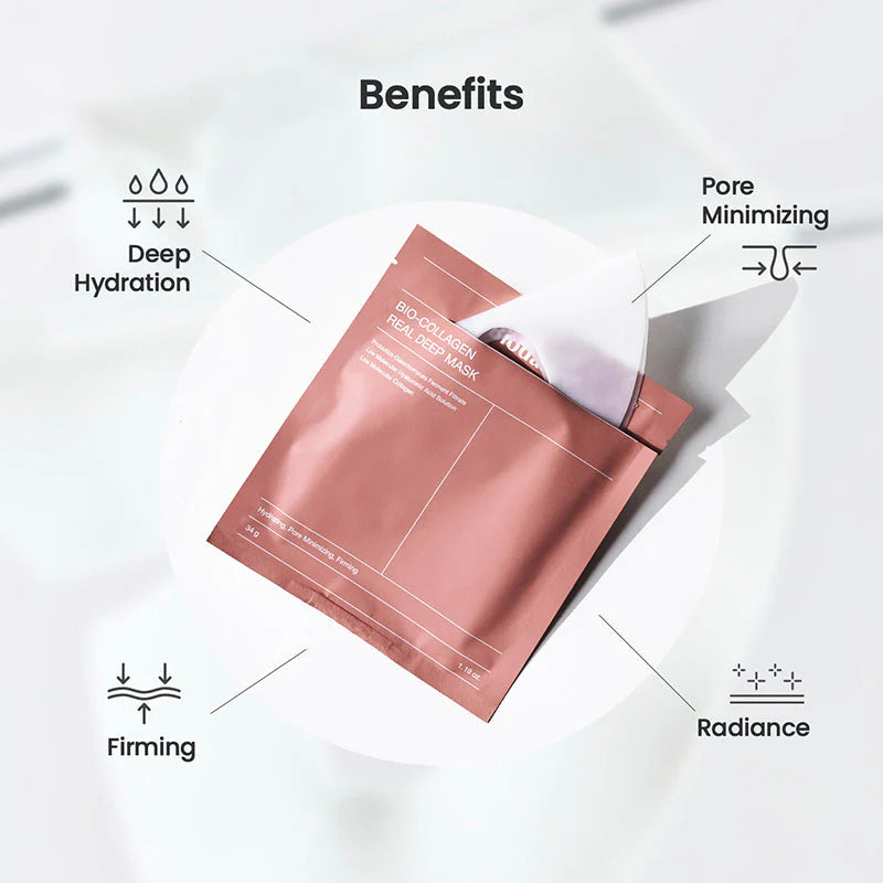 Biodance Bio collagen Real Deep Mask (Pink) - Pack of 4
