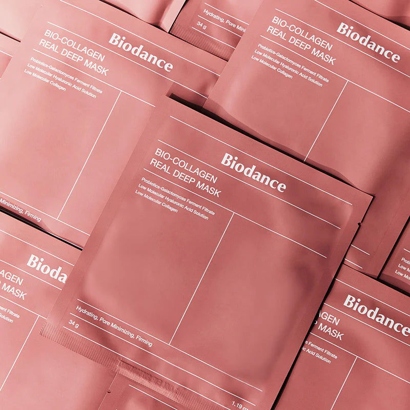 Biodance Bio collagen Real Deep Mask (Pink) - Pack of 4