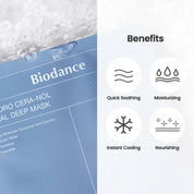 Biodance Hydro Cera-Nol Real Deep Mask (Blue) - Pack of 4