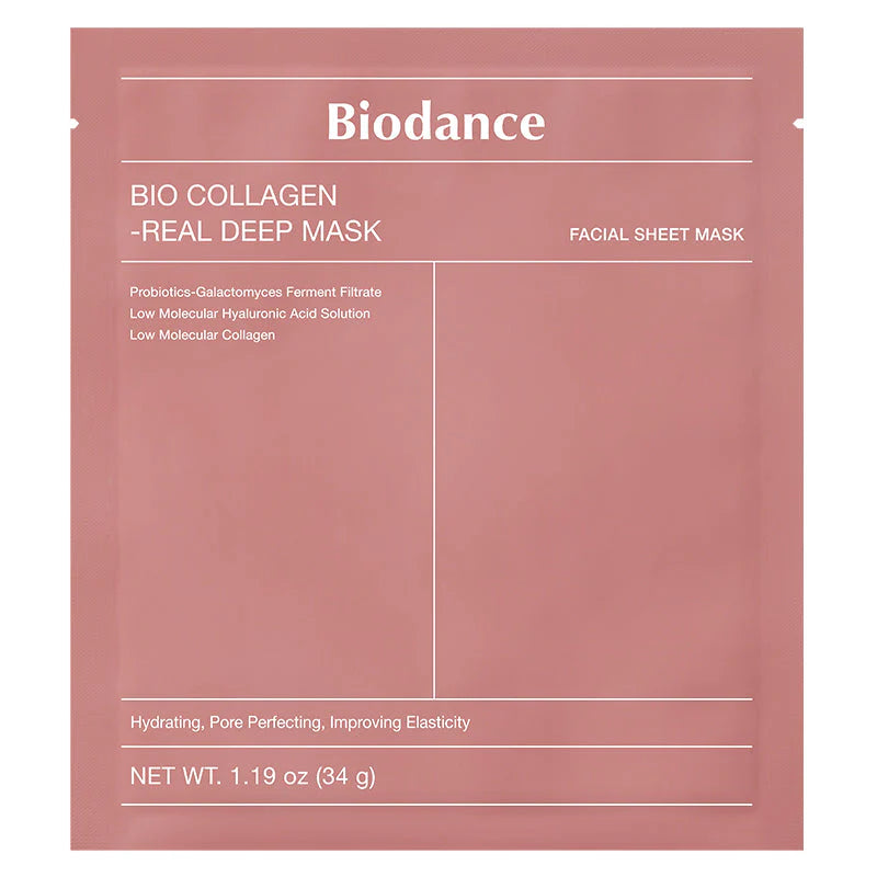 Biodance Bio collagen Real Deep Mask (Pink) - Pack of 4