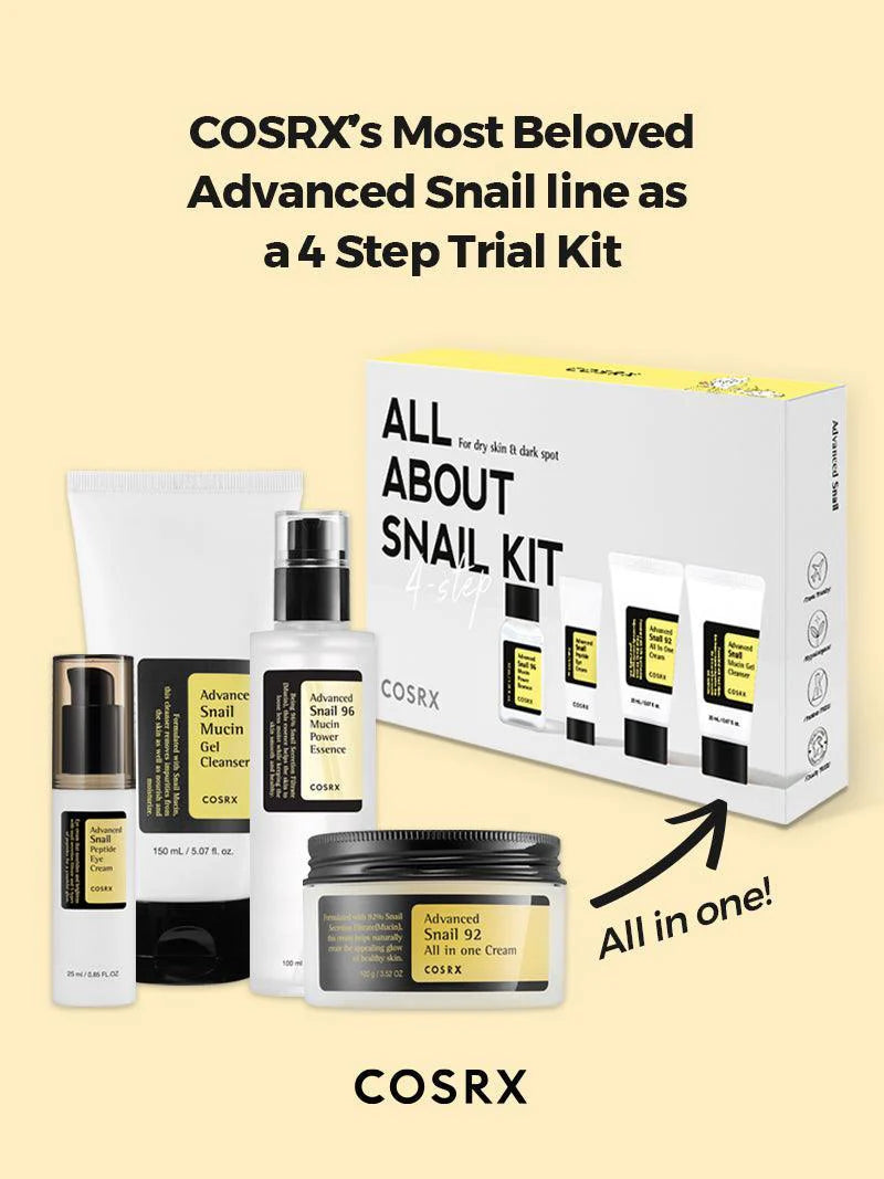 COSRX RX – All About Snail Kit of 4