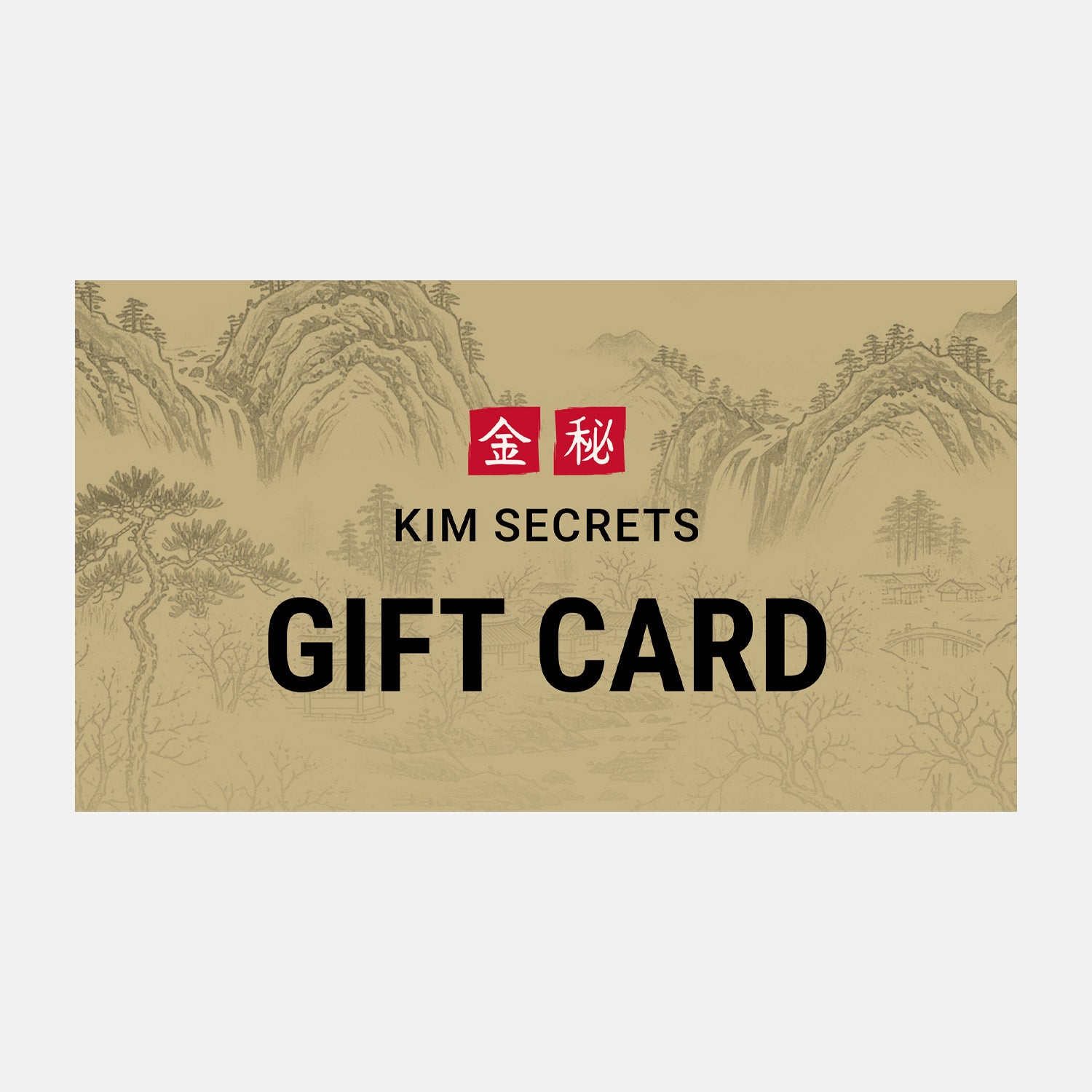 KIM SECRETS GIFT CARD