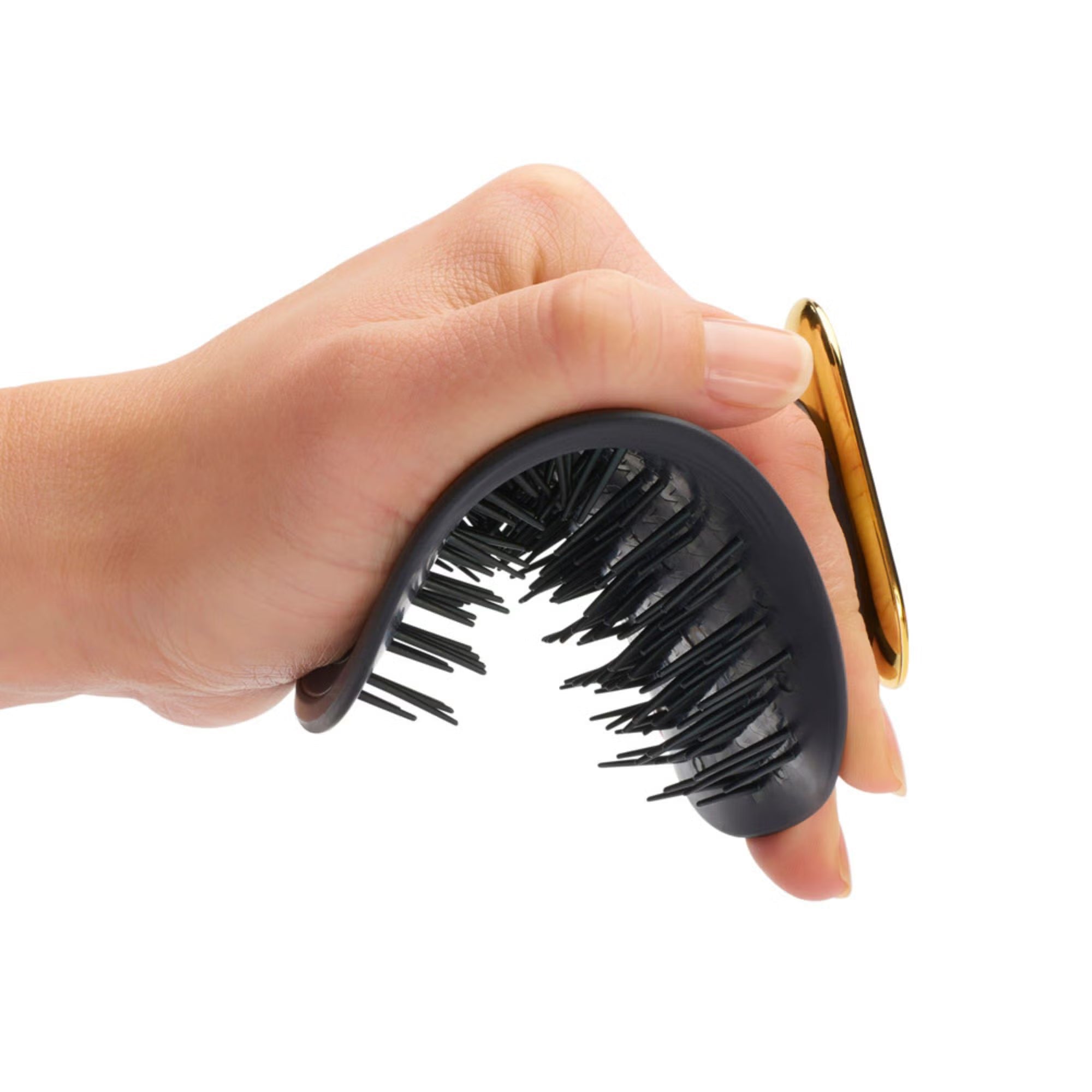 Manta Original Hair Brush Black and Gold