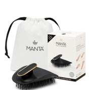 Manta Original Hair Brush Black and Gold